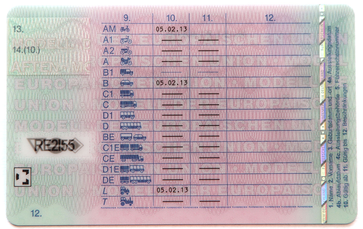 a2 führerschein
