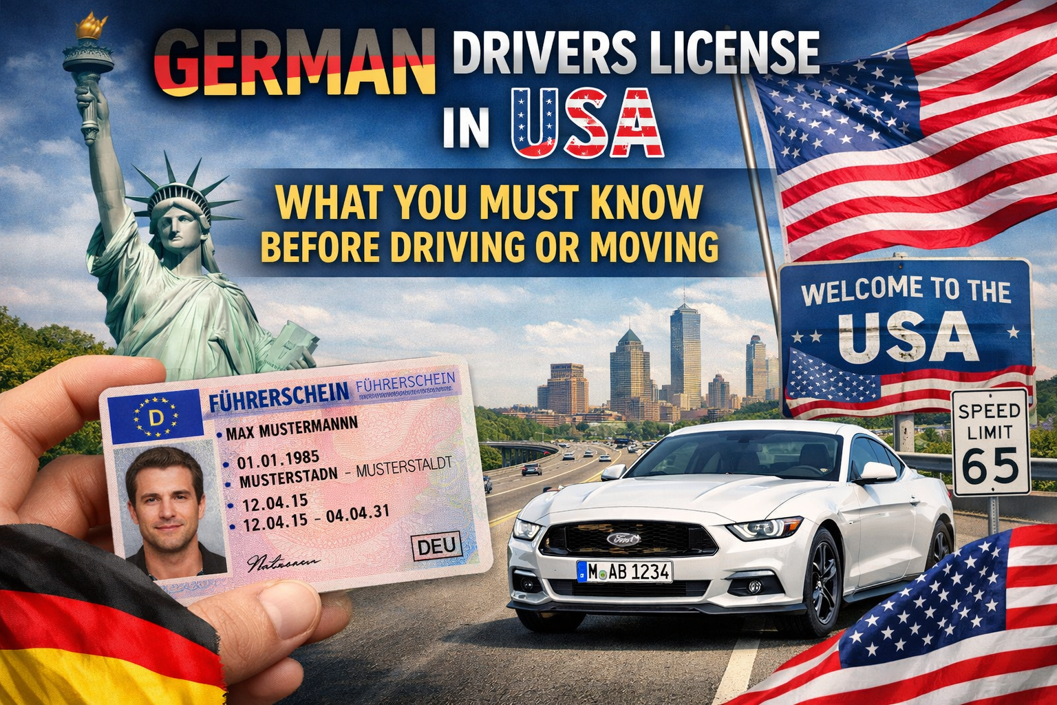 german drivers license in usa
