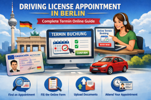 Driving License Appointment In Berlin (EU Conversion & International Permit)