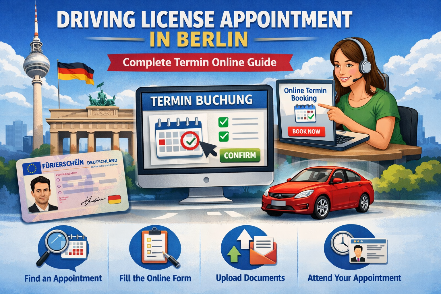 driving license appointment berlin
