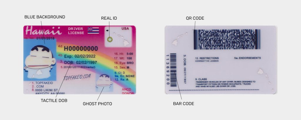 hawaii driver license