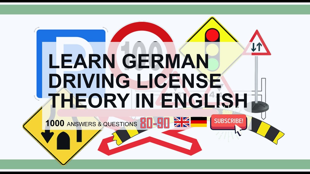 german driving license theory test