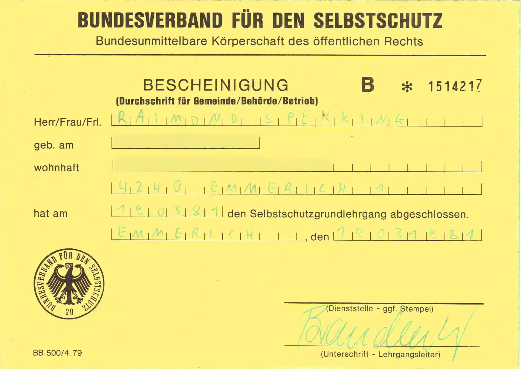 b96 führerschein